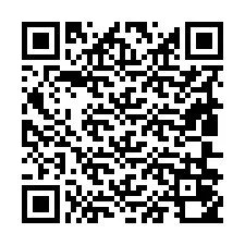 Código QR para número de telefone +19806050205