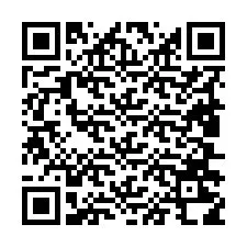 Código QR para número de teléfono +19806218762