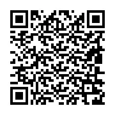 Código QR para número de telefone +19806226455