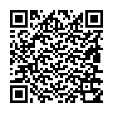 Código QR para número de teléfono +19806350965