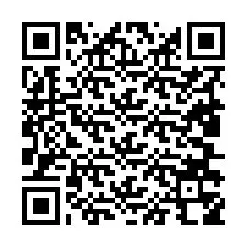 QR-code voor telefoonnummer +19806358732