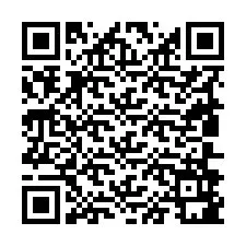 QR код за телефонен номер +19806981644