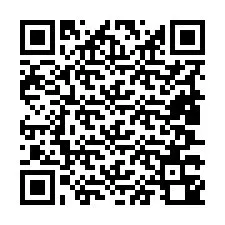 Código QR para número de telefone +19807340577