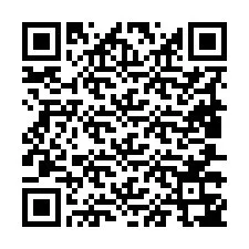 QR Code สำหรับหมายเลขโทรศัพท์ +19807347786