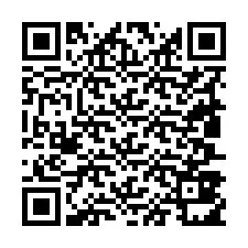 Código QR para número de teléfono +19807811974