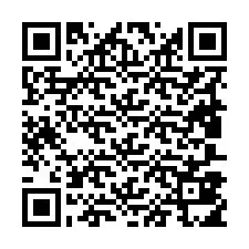 QR Code สำหรับหมายเลขโทรศัพท์ +19807815112