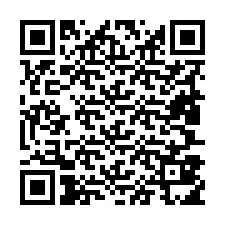 QR-koodi puhelinnumerolle +19807815127