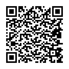 QR-koodi puhelinnumerolle +19807859097