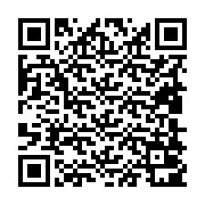 Kode QR untuk nomor Telepon +19808001453