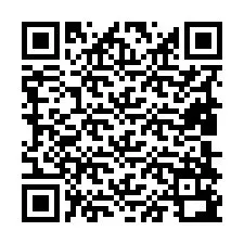 Código QR para número de telefone +19808192647