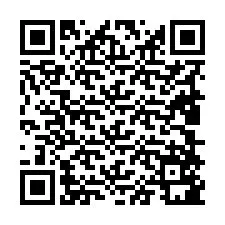 QR код за телефонен номер +19808581622