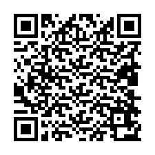 QR-Code für Telefonnummer +19808672693