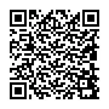 Código QR para número de teléfono +19809491304