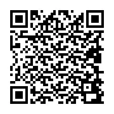 QR Code pour le numéro de téléphone +19809492123