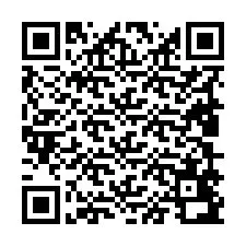 Código QR para número de teléfono +19809492562