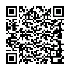 QR Code pour le numéro de téléphone +19809800028