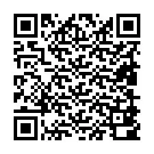 QR Code สำหรับหมายเลขโทรศัพท์ +19809800097