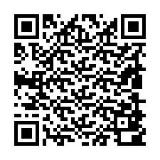 QR Code pour le numéro de téléphone +19809800385