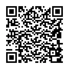 QR код за телефонен номер +19809800405