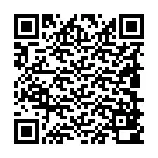 QR Code pour le numéro de téléphone +19809800634