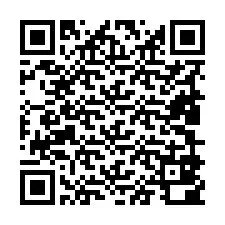 QR-koodi puhelinnumerolle +19809800837