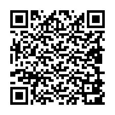 QR-koodi puhelinnumerolle +19809801026