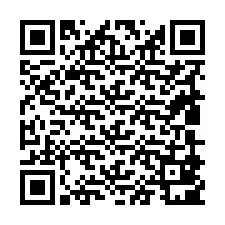 Kode QR untuk nomor Telepon +19809801051