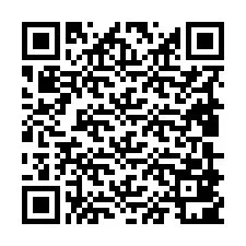 QR Code pour le numéro de téléphone +19809801352