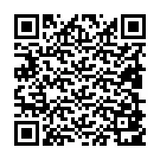 QR-koodi puhelinnumerolle +19809801363