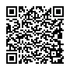 QR-koodi puhelinnumerolle +19809801430