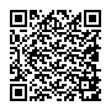 QR-koodi puhelinnumerolle +19809801478