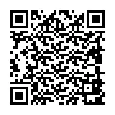 QR Code สำหรับหมายเลขโทรศัพท์ +19809801802