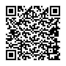 QR-koodi puhelinnumerolle +19809801897