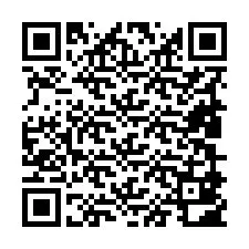 QR код за телефонен номер +19809802077