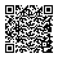 Código QR para número de teléfono +19809802186