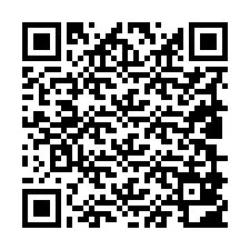 QR kód a telefonszámhoz +19809802478