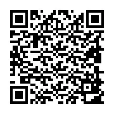 Kode QR untuk nomor Telepon +19809802613