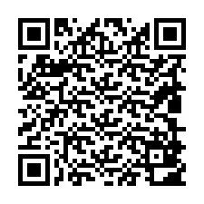 Código QR para número de teléfono +19809802621