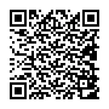 QR код за телефонен номер +19809802633