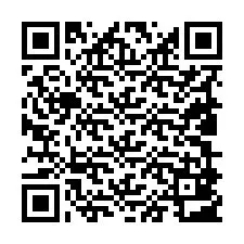 QR код за телефонен номер +19809803238