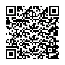 Código QR para número de teléfono +19809803260