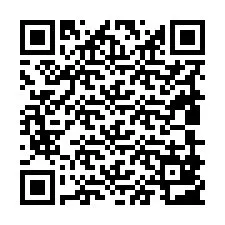 Kod QR dla numeru telefonu +19809803400