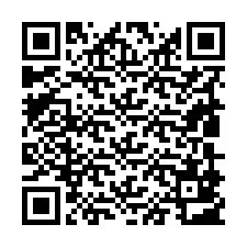 Código QR para número de teléfono +19809803555