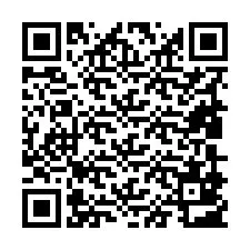 QR код за телефонен номер +19809803557