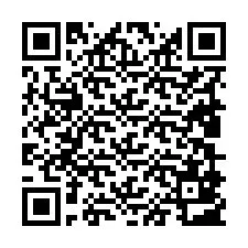 Kode QR untuk nomor Telepon +19809803572