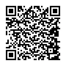 Kode QR untuk nomor Telepon +19809803777
