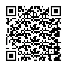 QR-код для номера телефона +19809806898