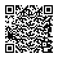 QR-koodi puhelinnumerolle +19842000014