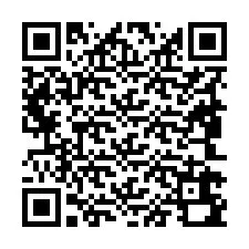 Código QR para número de telefone +19842690802