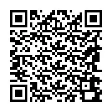 Código QR para número de telefone +19842690851